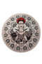 Conceptum Frida Round Alfombra Multicolor de 100 cm